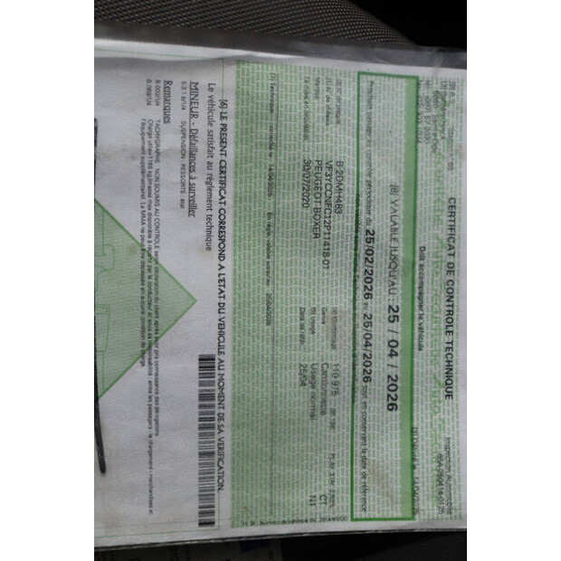 2020 Peugeot BOXER-46862352