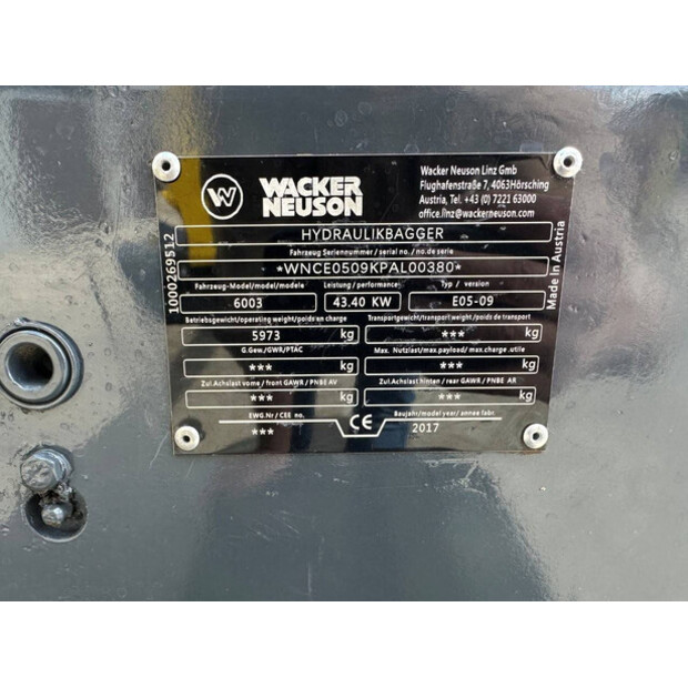 2017 Neuson 6003-46864546