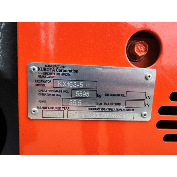 2016 KUBOTA KX163-5-46864712
