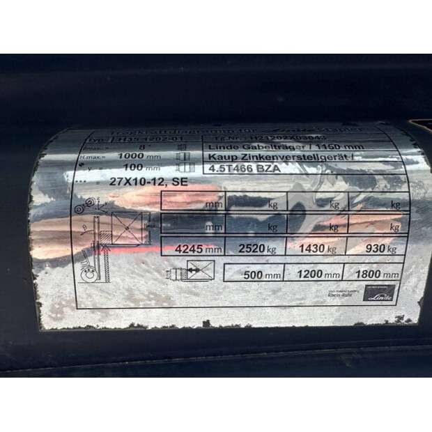 2020 Linde H35D-01-46865209