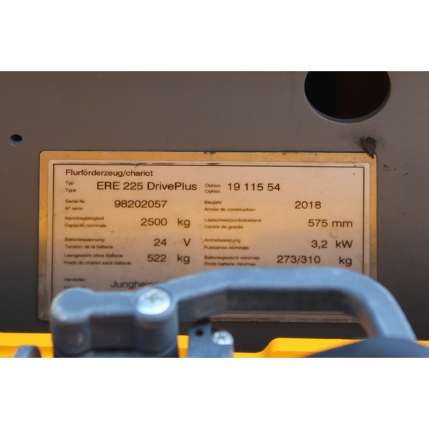 2018 Jungheinrich ERE 225-46873343