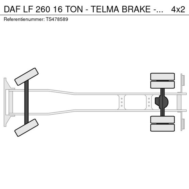 2018 DAF LF 260-46881366