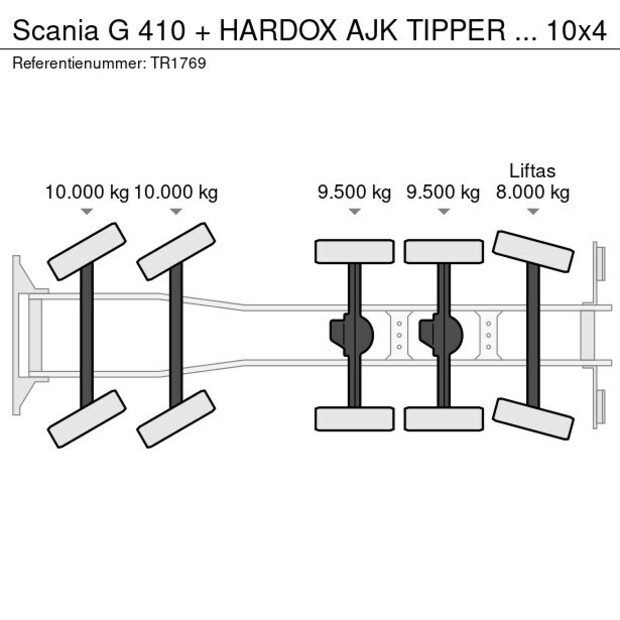 2017 سكانيا G410-46881530