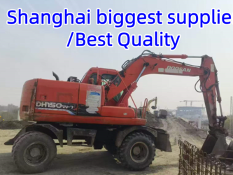 Image for WHEELED EXCAVATORS 2022 Doosan DH150W-7 for Sale in China