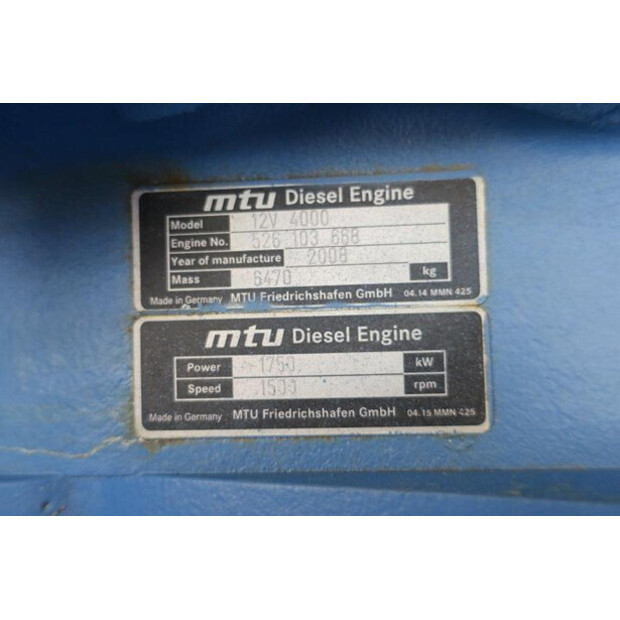 2008 ام تي يو 12V4000-46881925