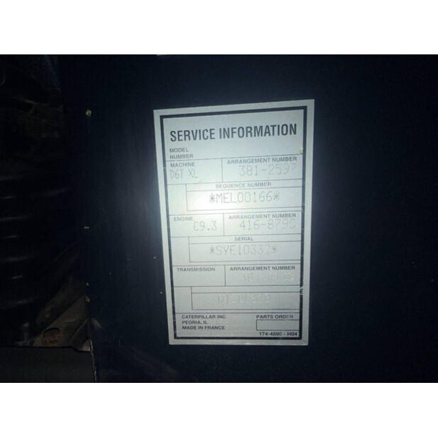 2016 Caterpillar D6T XL-46885029
