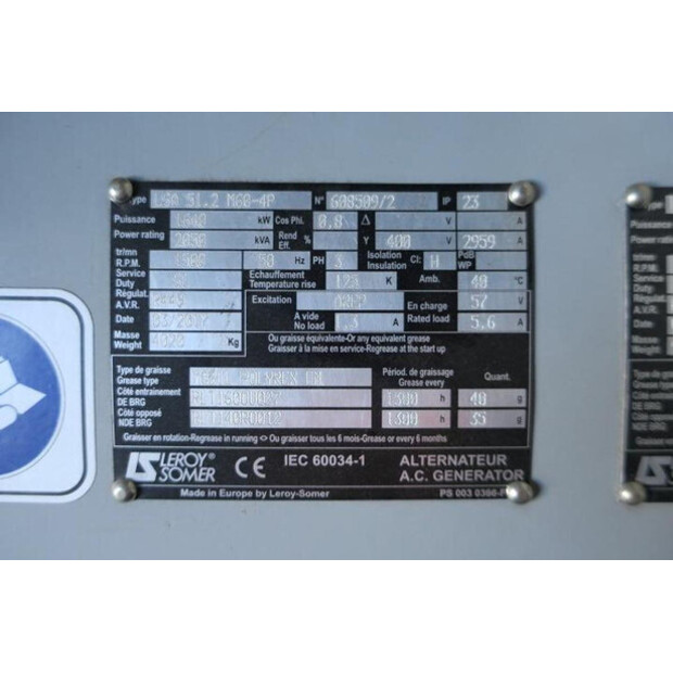 2017 ام تي يو 12V4000G63-46888448