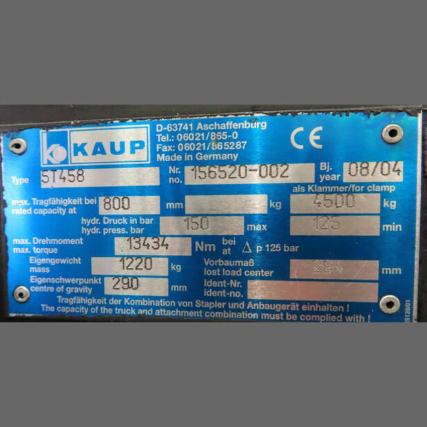 2004 Kaup 5T458-46888538
