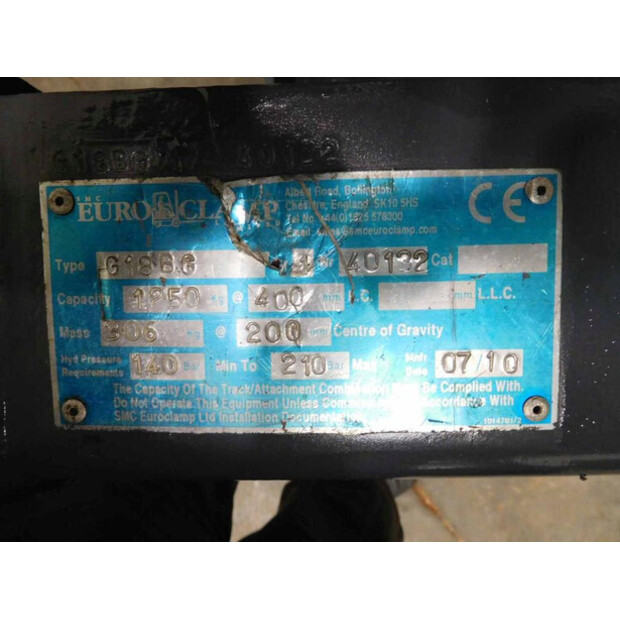 2010 EUROCLAMP G18BG-1-46888744