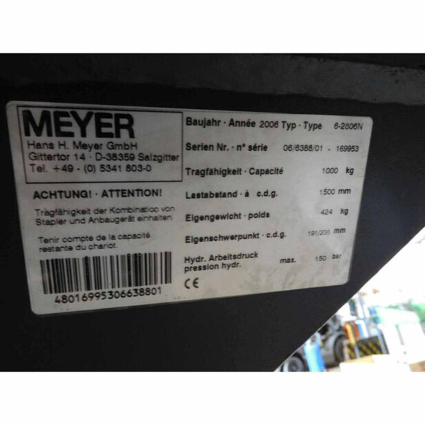 2006 Meyer 6-2806N-46888807