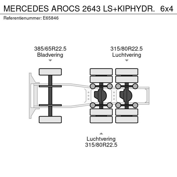 2021 Mercedes-Benz Arocs 2643-46888866