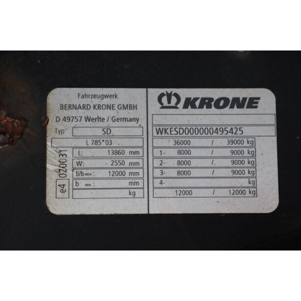 2011 Krone SD-46890855