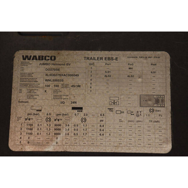 2011 Jumbo DO270SE-46891043