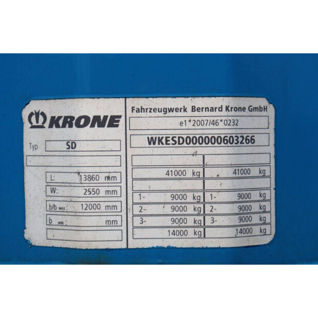 2014 Krone SD-46891068