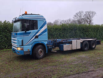 Image de Camion chargeur à crochet 1998 Scania R144