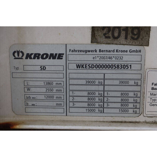 2013 Krone SD-46891427