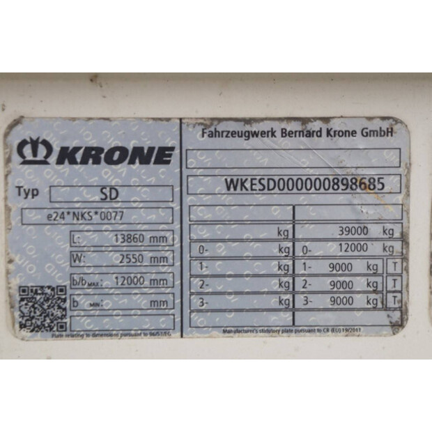 2019 Krone SD-46891463