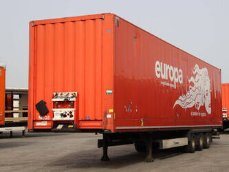 Image for Box Body Semi Trailers 2017 Krone SD for Sale in Belgium
