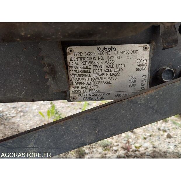 KUBOTA BX2200-46907400