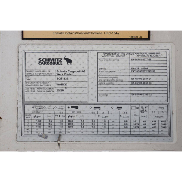 2018 Schmitz Cargobull SCB*S3B-46908623