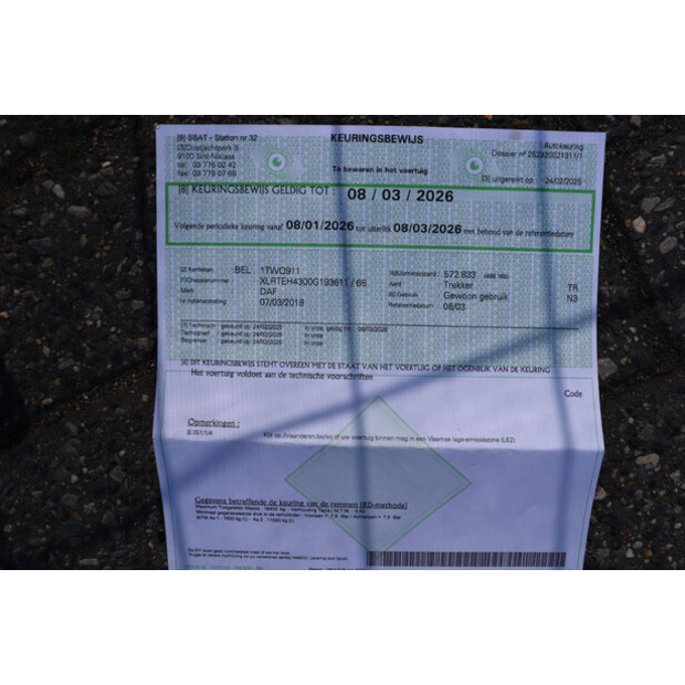 2018 DAF XF480 FT-46909165