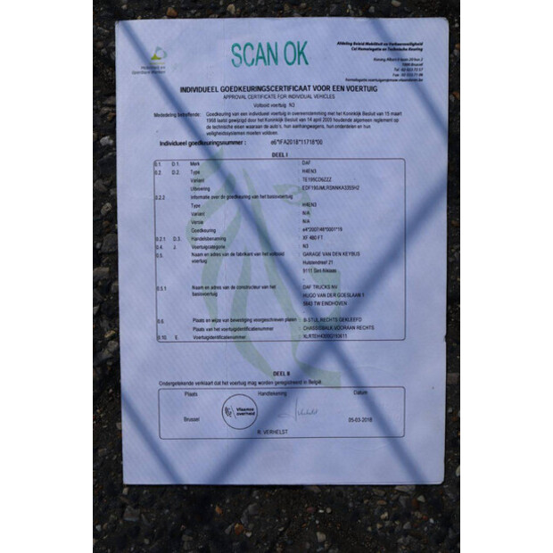 2018 DAF XF480 FT-46909166