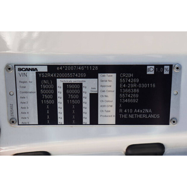 2019 سكانيا R410-46909240