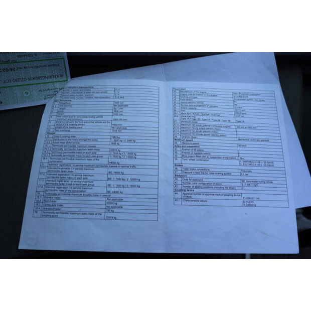 2019 فولفو FH460-46909313