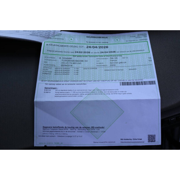 2019 فولفو FH460-46909315