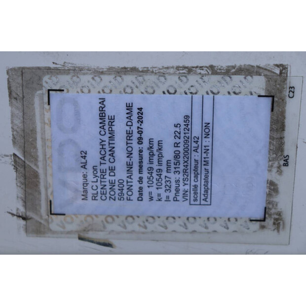 2016 Scania R580-46909449