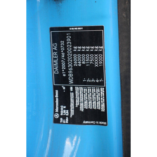 2016 Mercedes-Benz Antos 2533-46910713