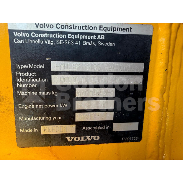2021 Volvo A40G-46928850