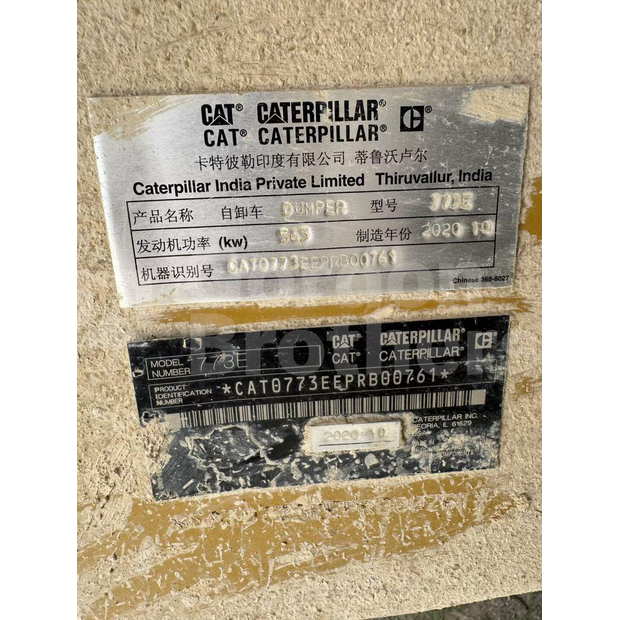 2020 Caterpillar 773E-46928947