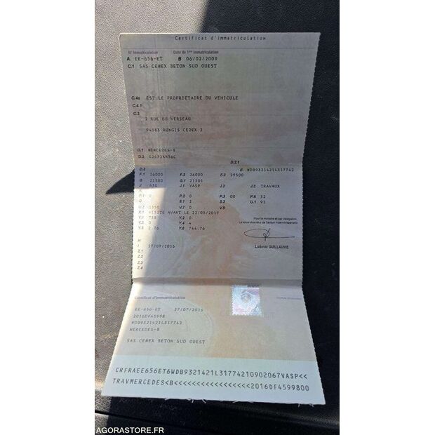 2009 Mercedes-Benz 2632-46942441