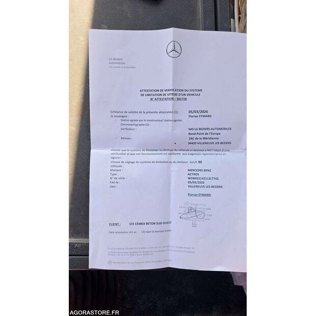 2009 Mercedes-Benz 2632-46942443