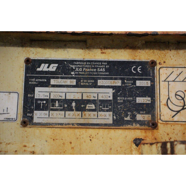 2015 JLG TOUCAN 8E-46946190
