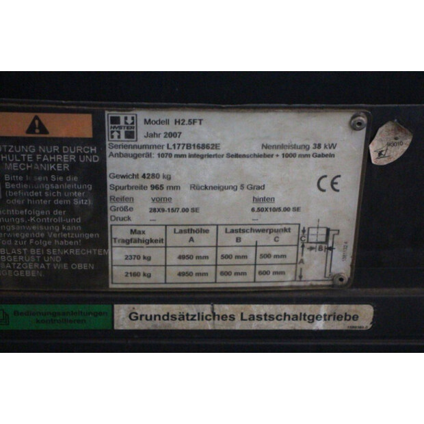 2007 هايستر H2.5FT-46946812