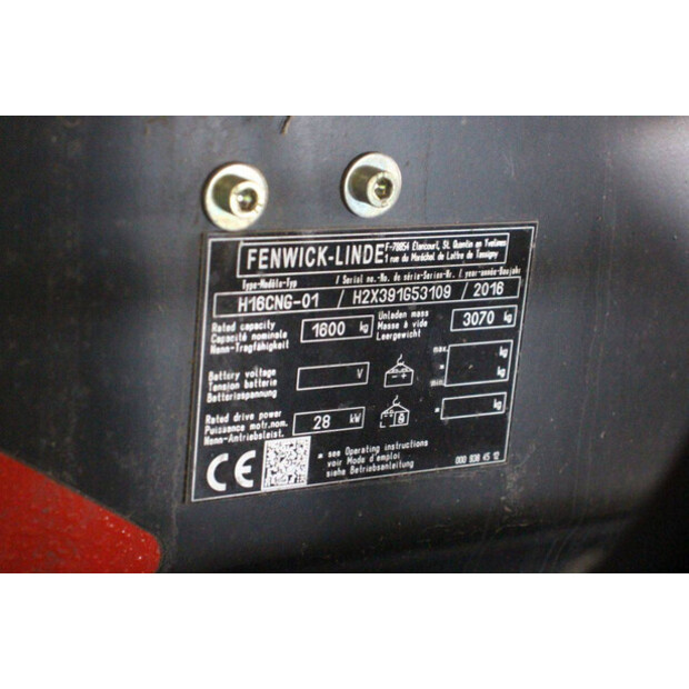 2016 Linde H16CNG-01-46946896