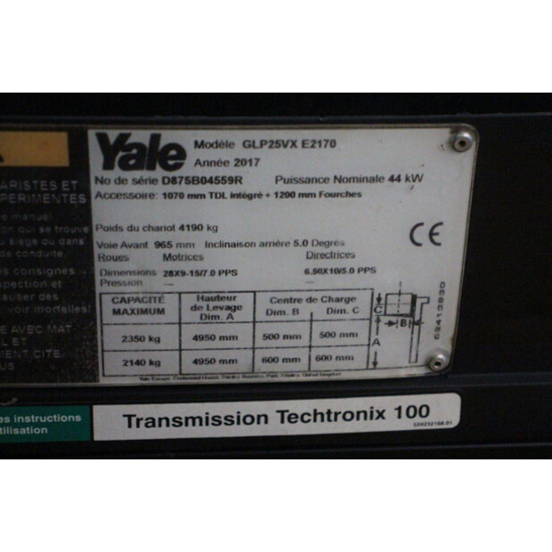 2017 Yale GLP25VX-46947150