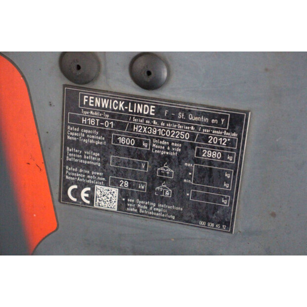 2012 Linde H16T-01-46947194
