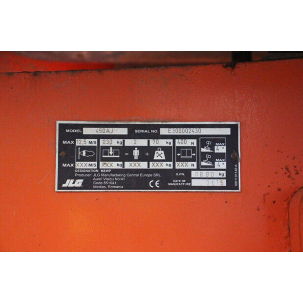 2015 JLG 450AJ-46947701