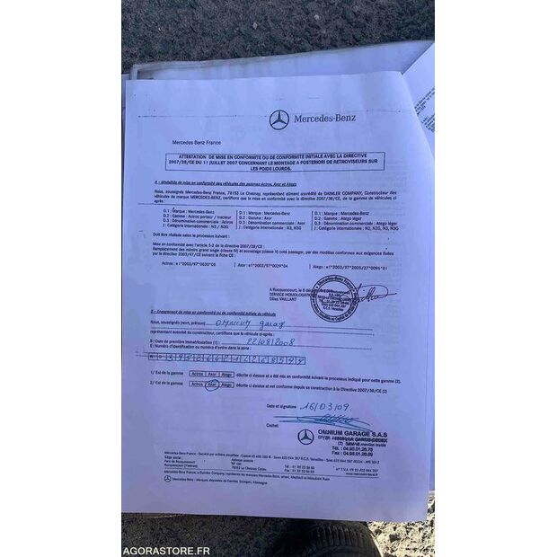 2007 مرسيدس بنز 3241-46964646