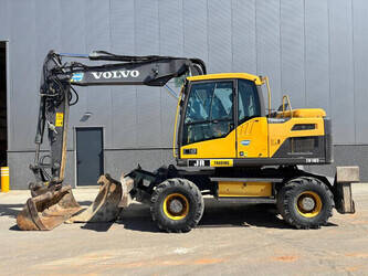 Image for WHEELED EXCAVATORS 2017 Volvo EW140D