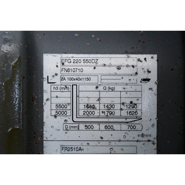 2019 Jungheinrich EFG 220 550 DZ-46977595