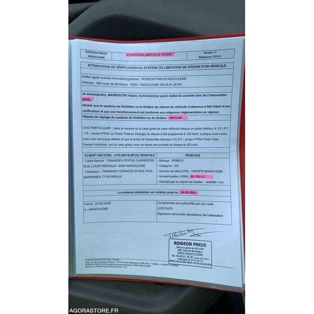 2010 IRISBUS ARWAY-46983081