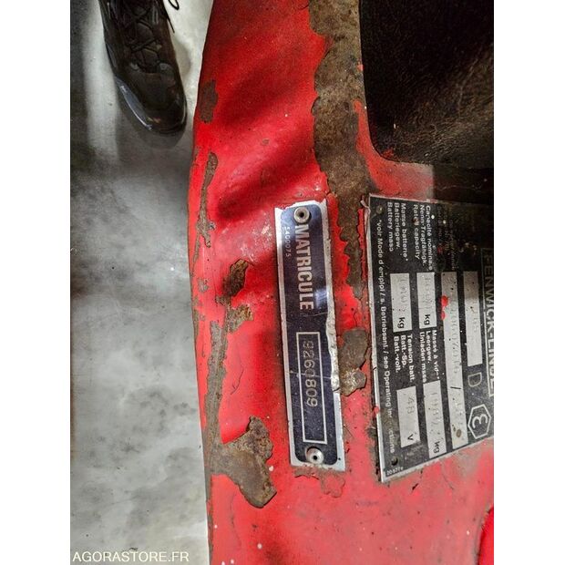 1992 Fenwick E16S-46983350