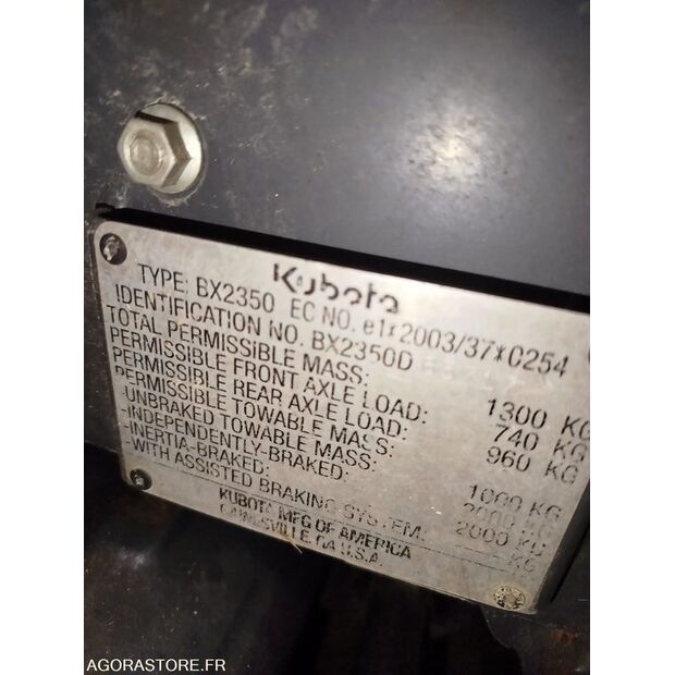 KUBOTA BX2350-46983673