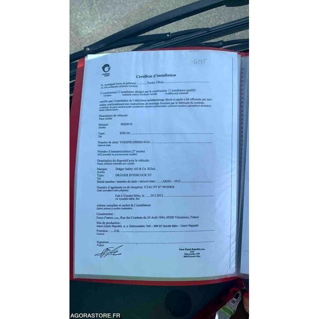 2012 IRISBUS RECREO-46984342