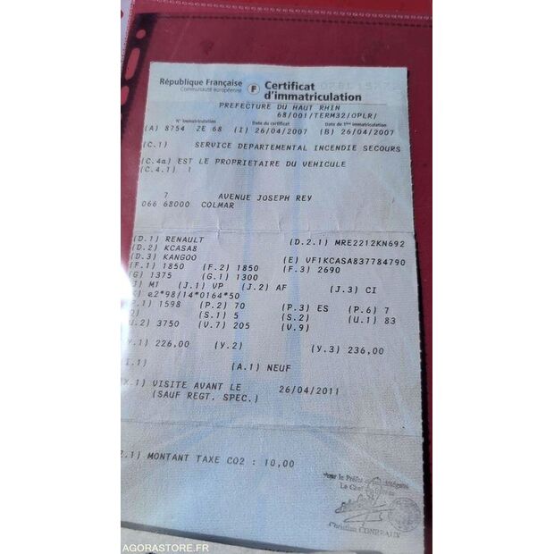 2007 Renault Kangoo-46984407