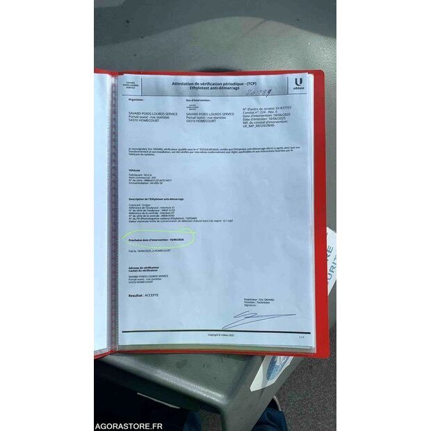 2010 MAN A91-46984966